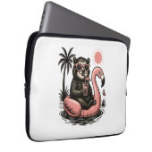 Sloth Summer Vibes Laptopschutzhülle (Vorne Rechts)