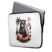 Sloth Summer Vibes Laptopschutzhülle (Vorderseite Links)