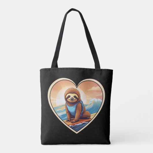 Sloth Surfing Tasche (Rückseite)