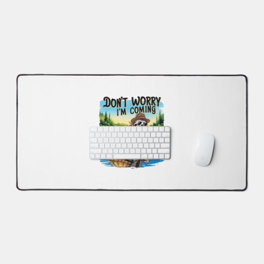 Sloth T - Shirt - Keine Sorge, ich komme Schreibtischunterlage (Tastatur & Maus)