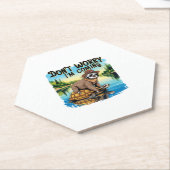 Sloth T - Shirt - Keine Sorge, ich komme Untersetzer (angewinkelt)