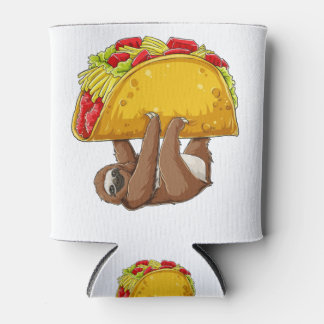 Sloth Taco Funny Tacos Lover Fitness Gym Novelty Dosenkühler