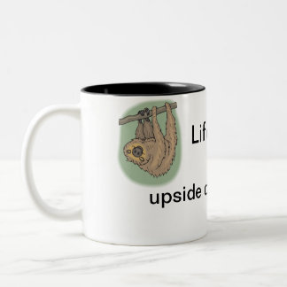 Sloth Tasse - Das Leben ist besser auf dem Kopf