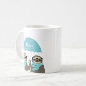 Sloth-Tasse Kaffeetasse (Vorderseite Links)