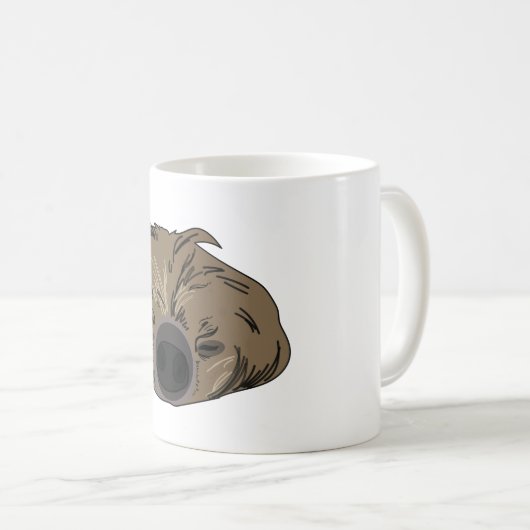 Sloth-Tasse Kaffeetasse (VorderseiteRechts)