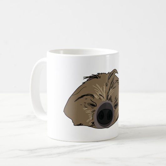 Sloth-Tasse Kaffeetasse (Vorderseite Links)
