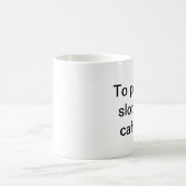 Sloth-Tasse Kaffeetasse (Mittel)