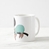 Sloth-Tasse Kaffeetasse (VorderseiteRechts)