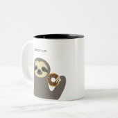 Sloth-Tasse Zweifarbige Tasse (Vorderseite Links)