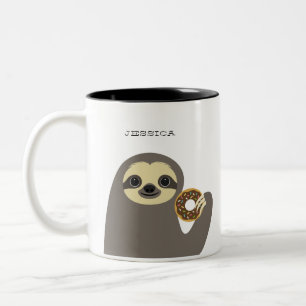Sloth-Tasse Zweifarbige Tasse
