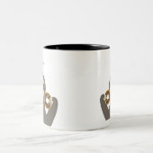 Sloth-Tasse Zweifarbige Tasse (Mittel)