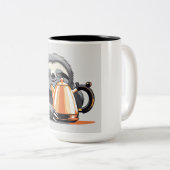 Sloth-Tasse Zweifarbige Tasse (VorderseiteRechts)