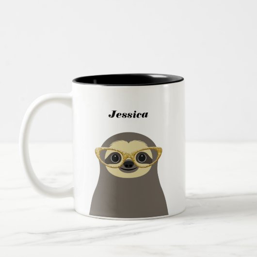 Sloth-Tasse Zweifarbige Tasse (Links)