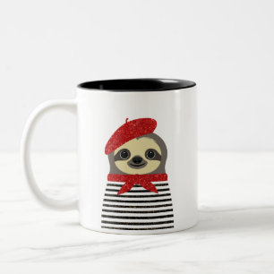 Sloth-Tasse Zweifarbige Tasse