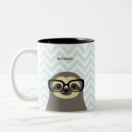 Sloth-Tasse Zweifarbige Tasse (Links)