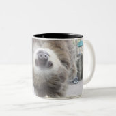 Sloth-Tassen Zweifarbige Tasse (VorderseiteRechts)