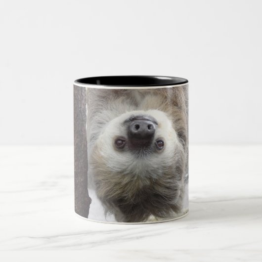 Sloth-Tassen Zweifarbige Tasse (Mittel)