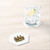 Sloth Team Sloth Wandern Camping Untersetzer (Vor Ort)