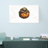 Sloth thematischer halloween Classic T - Shirt Banner (Messeveranstaltung)