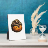 Sloth thematischer halloween Classic T - Shirt Fotoplatte (Seite)