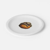 Sloth thematischer halloween Classic T - Shirt Pappteller (Schrägansicht)