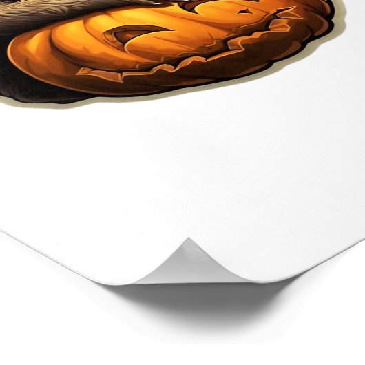 Sloth thematischer halloween Classic T - Shirt Poster (Ecke)