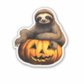 Sloth thematischer halloween Oversized T - Shirt Aufkleber (Vorderseite)
