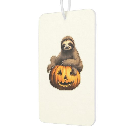 Sloth thematischer halloween Oversized T - Shirt Autolufterfrischer (Links)