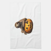 Sloth thematischer halloween Oversized T - Shirt Geschirrtuch (Vertikal)