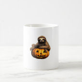 Sloth thematischer halloween Oversized T - Shirt Kaffeetasse (Mittel)
