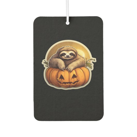 Sloth thematised halloween Classic T - Shirt_1 Autolufterfrischer (Vorderseite)