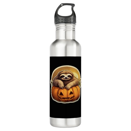 Sloth thematised halloween Classic T - Shirt_1 Edelstahlflasche (Vorderseite)