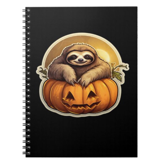 Sloth thematised halloween Classic T - Shirt_1 Notizblock (Vorderseite)