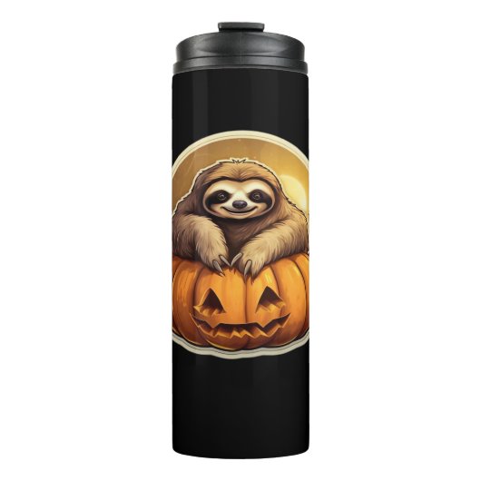 Sloth thematised halloween Classic T - Shirt_1 Thermosbecher (Vorderseite)