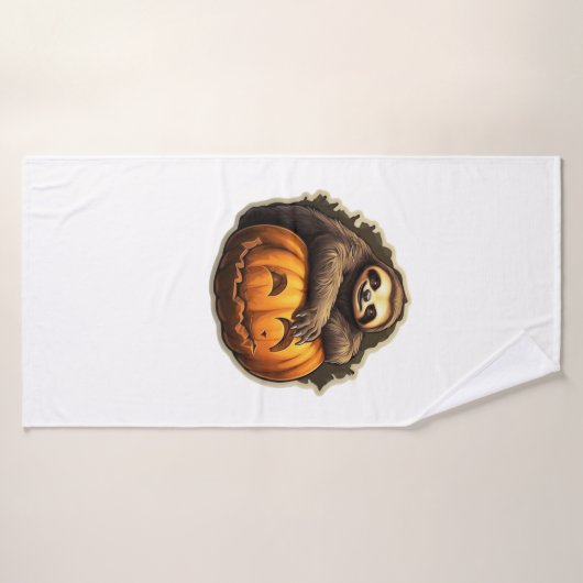 Sloth themed halloween Classic T-Shirt Badehandtuch (Badehandtuch)