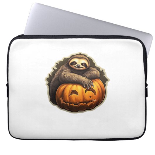 Sloth themed halloween Classic T-Shirt Laptopschutzhülle (Vorderseite)