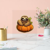 Sloth-Themenhalloween Oversized T - Shirt_1 Acrylschild (Hochzeit)