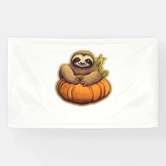 Sloth-Themenhalloween Oversized T - Shirt_1 Banner (Horizontal)