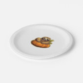 Sloth-Themenhalloween Oversized T - Shirt_1 Pappteller (Schrägansicht)