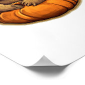 Sloth-Themenhalloween Oversized T - Shirt_1 Poster (Ecke)