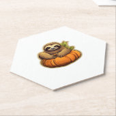 Sloth-Themenhalloween Oversized T - Shirt_1 Untersetzer (angewinkelt)