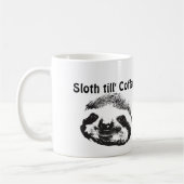Sloth till Kaffee-Tasse Kaffeetasse (Links)
