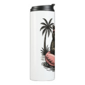 Sloth Tired Sloth Wandern Thermosbecher (Nach links gedreht)