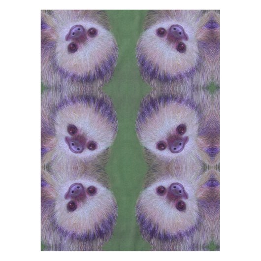 Sloth Tischdecke (Vorderseite)