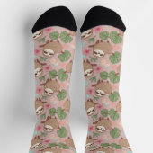 Sloth Tropical Dream Socken (Oben)