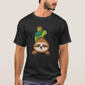 Sloth Turtle Snail Rennen Lazy Life Race für den M T-Shirt (Vorderseite)
