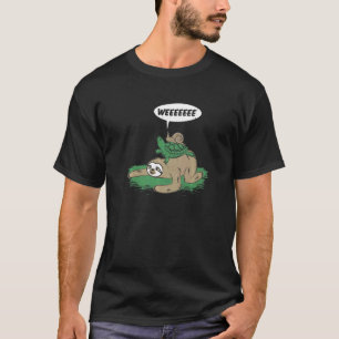 Sloth Turtle Snail Rennen Lazy Life Race für den M T-Shirt