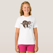 Sloth und Steady T-Shirt (Vorne ganz)