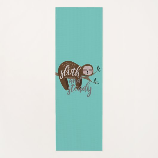 Sloth und Steady Yogamatte (Vorderseite)