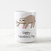Sloth Valentine Day Tasse (Mittel)